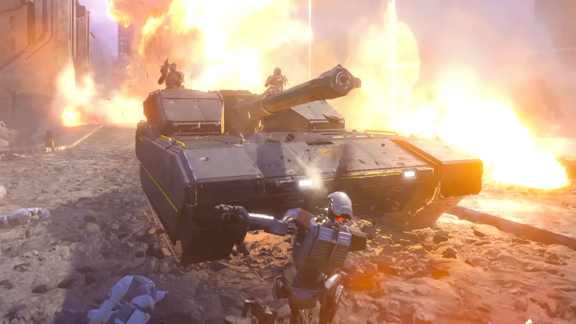 Video thumbnail for Helldivers 2 - Official Galactic Offensive Trailer