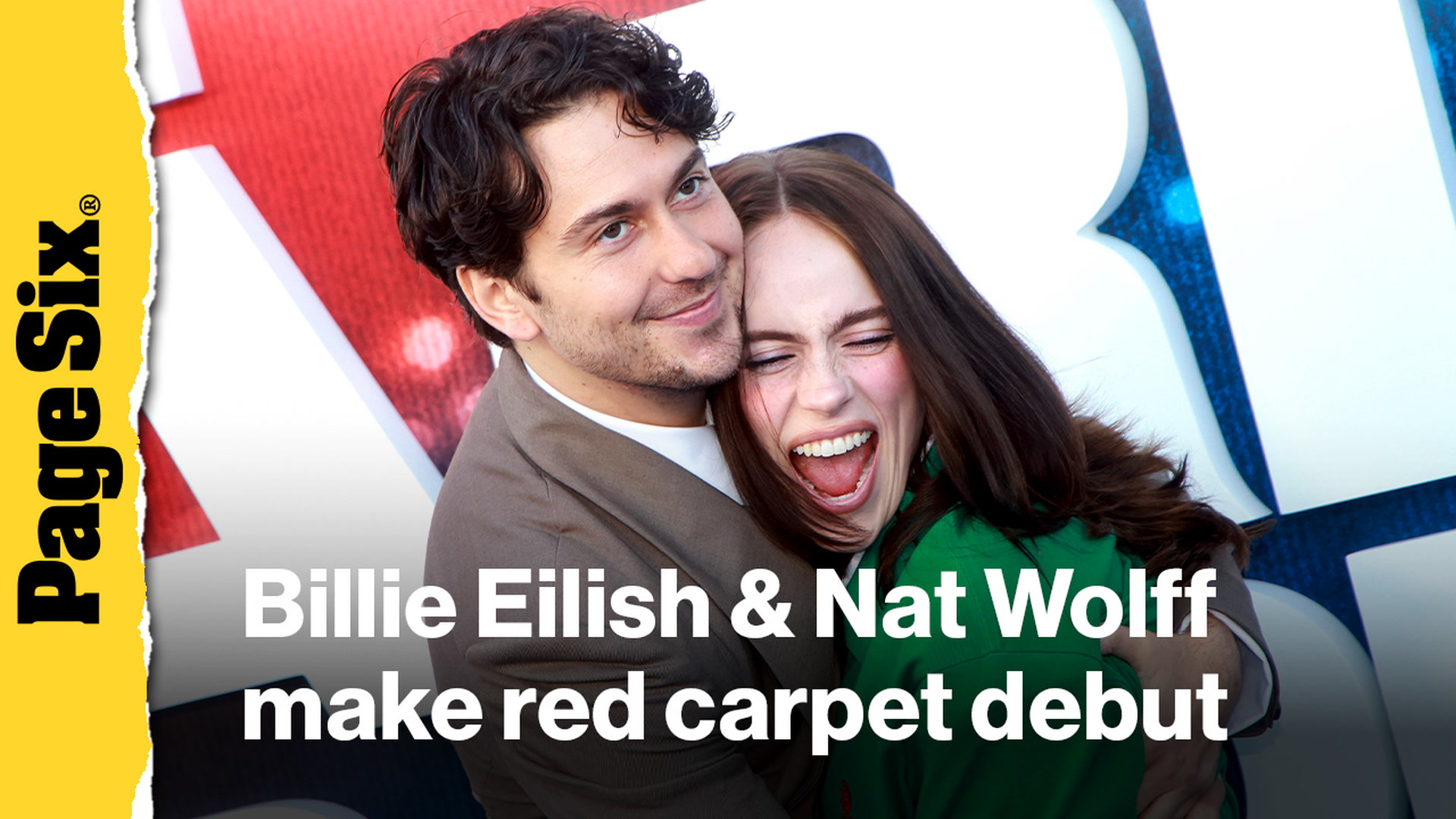 Video thumbnail for Billie Eilish and Nat Wolff make red carpet debut at her 'Hit Me Hard and Soft: The Tour' concert movie premiere
