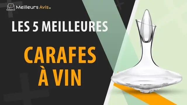Video thumbnail for ⭐️ MEILLEURE CARAFE A VIN - Avis & Guide d'achat (Comparatif 2023)