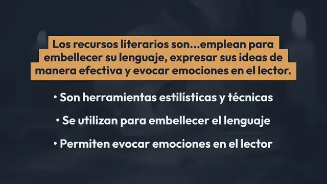 Video thumbnail for ¿Qué son los recursos literarios y qué tipos de hay?