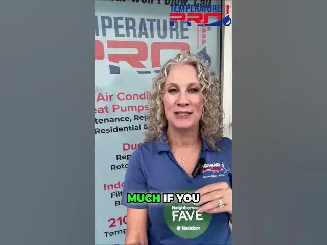 Video thumbnail for TemperaturePro: Voted A Nextdoor 2025 FAVE! #shorts