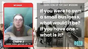 Video thumbnail for Claire wants a video game development business. For the gamers!