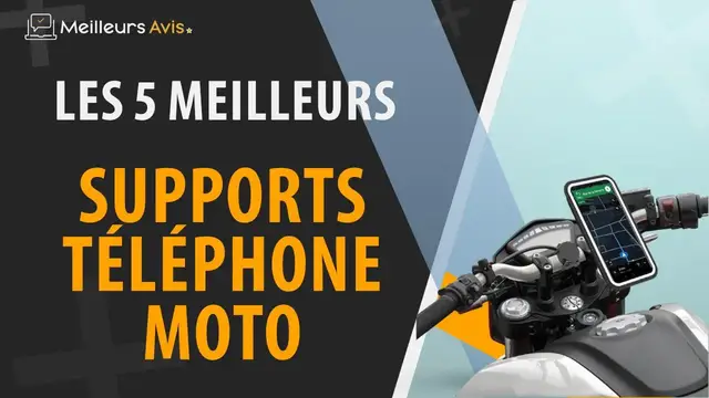 Video thumbnail for ⭐️ MEILLEUR SUPPORT TELEPHONE MOTO - Comparatif 2023