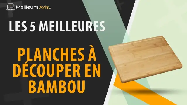 Video thumbnail for ⭐️ MEILLEURE PLANCHE À DÉCOUPER - Comparatif 2023