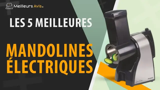 Video thumbnail for ⭐️ MEILLEURE MANDOLINE ÉLECTRIQUE - Comparatif 2023