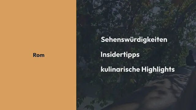 Video thumbnail for Rom Reisetipps – City & Food Guide für die ewige Stadt