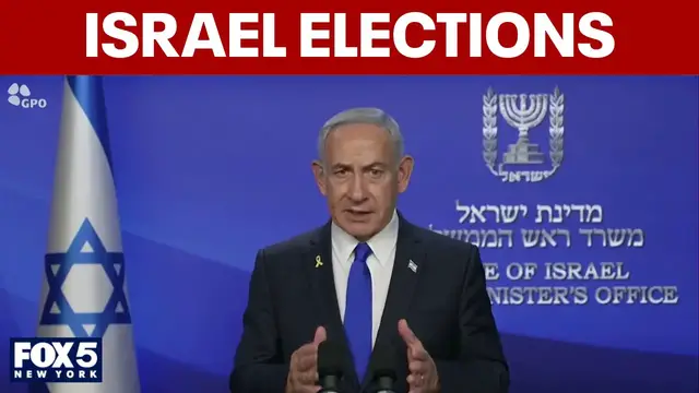 Video thumbnail for Israeli elections underway as Netanyahu seeks to stay in power