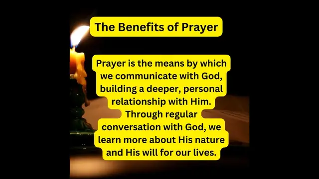 Video thumbnail for Benefits of Prayer video