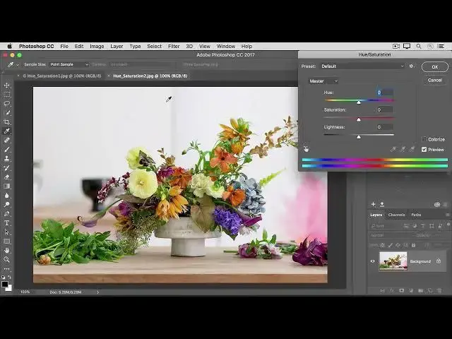 Video thumbnail for How to Adjust hue and saturation of colors in photoshop 2022