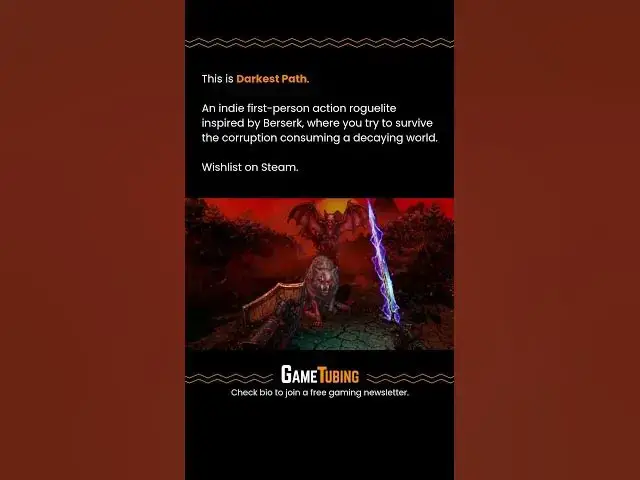 Video thumbnail for This is Darkest Path - A Berserk inspired roguelike #indiegames