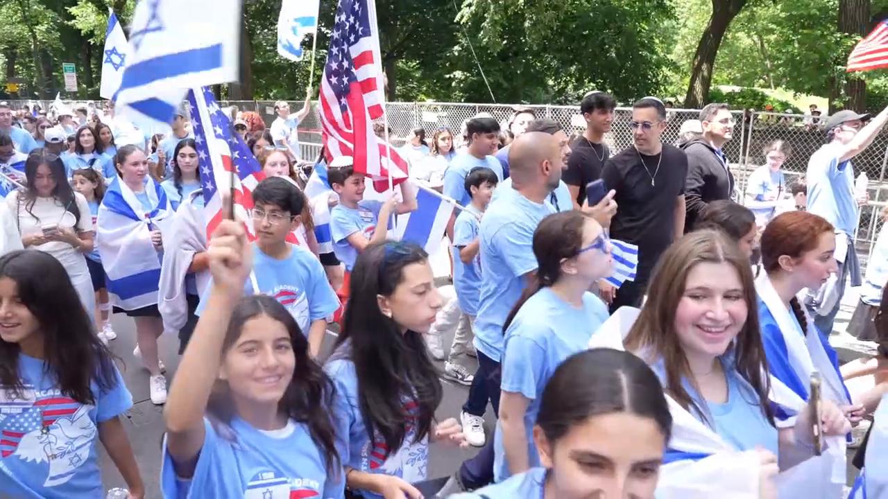 Video thumbnail for 2026 annual Israeli Day Parade in New York 3.