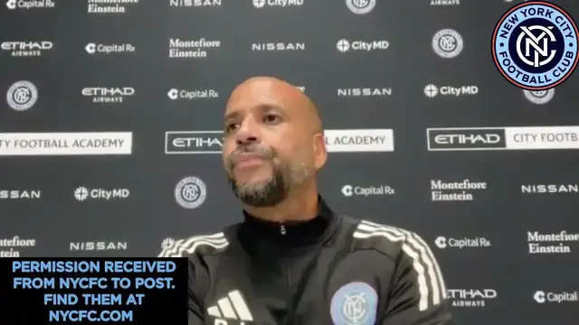 'Video thumbnail for Stream Punk Soccer: pascal jansen's hudson river derby pre-match press conference: nycfc vs new york red bulls'