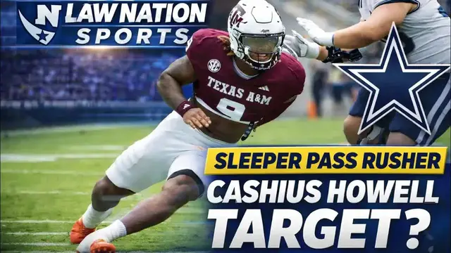 Video thumbnail for law nation sports: cashius howell nfl draft analysis: a&m edge rusher profile