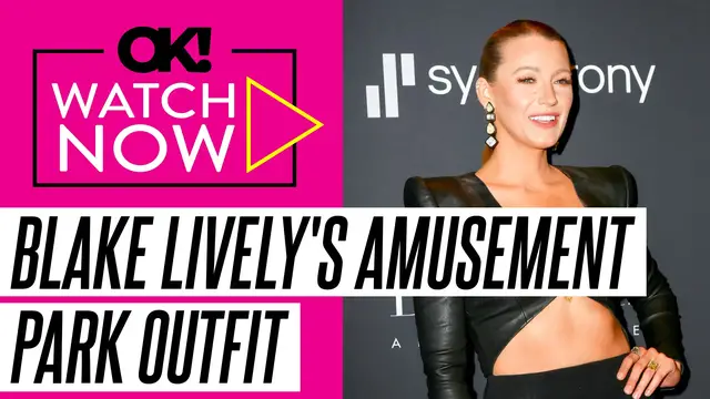 'Video thumbnail for Blake Lively Rocks Low-Cut Top While 'Sneaking' Into Amusement Park With Kids: See Photos'