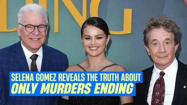 'Video thumbnail for Selena Gomez, Martin Short & Steve Martin on the end of Only Murders In The Building | Capital'