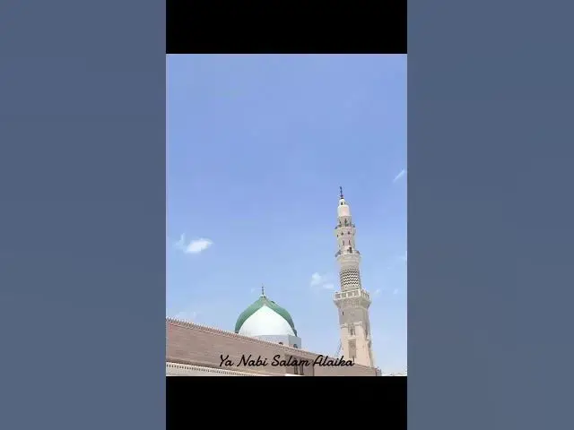 'Video thumbnail for Roza e Pak #shortvideo #love #saudiaarbia #madina #madinah #viral #salam'