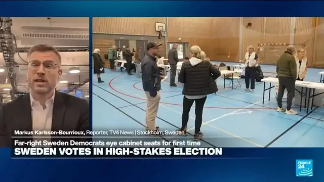 Video thumbnail for Sweden election: A turning point for the far right?