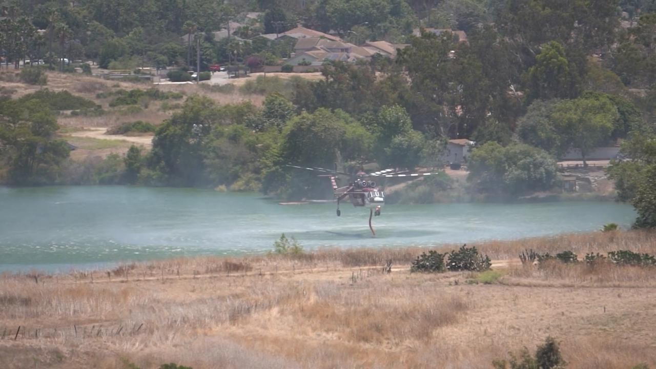 Video thumbnail for CA: November Fire: Oceanside, California.