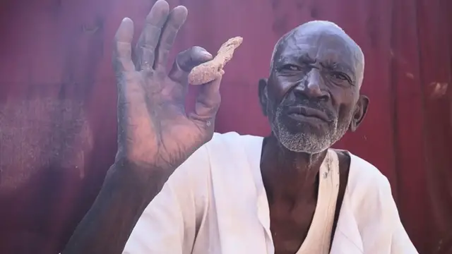 'Video thumbnail for ‘We’re suffering’: People in Sudan’s el-Fasher eat animal fodder to survive'