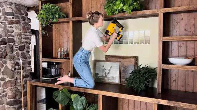 Video thumbnail for building a custom built-in dining room cabinet: 100 year old homestead renovations