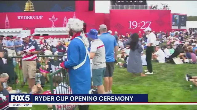 'Video thumbnail for Ryder Cup opening ceremony'