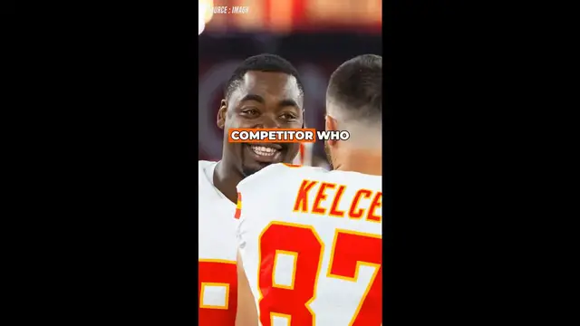 'Video thumbnail for Chris Jones Defends Travis Kelce’s Passion on the Field'