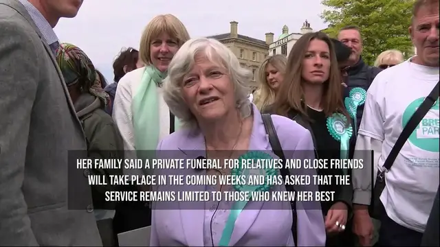 Video thumbnail for Public Memorial Planned For Ann Widdecombe.