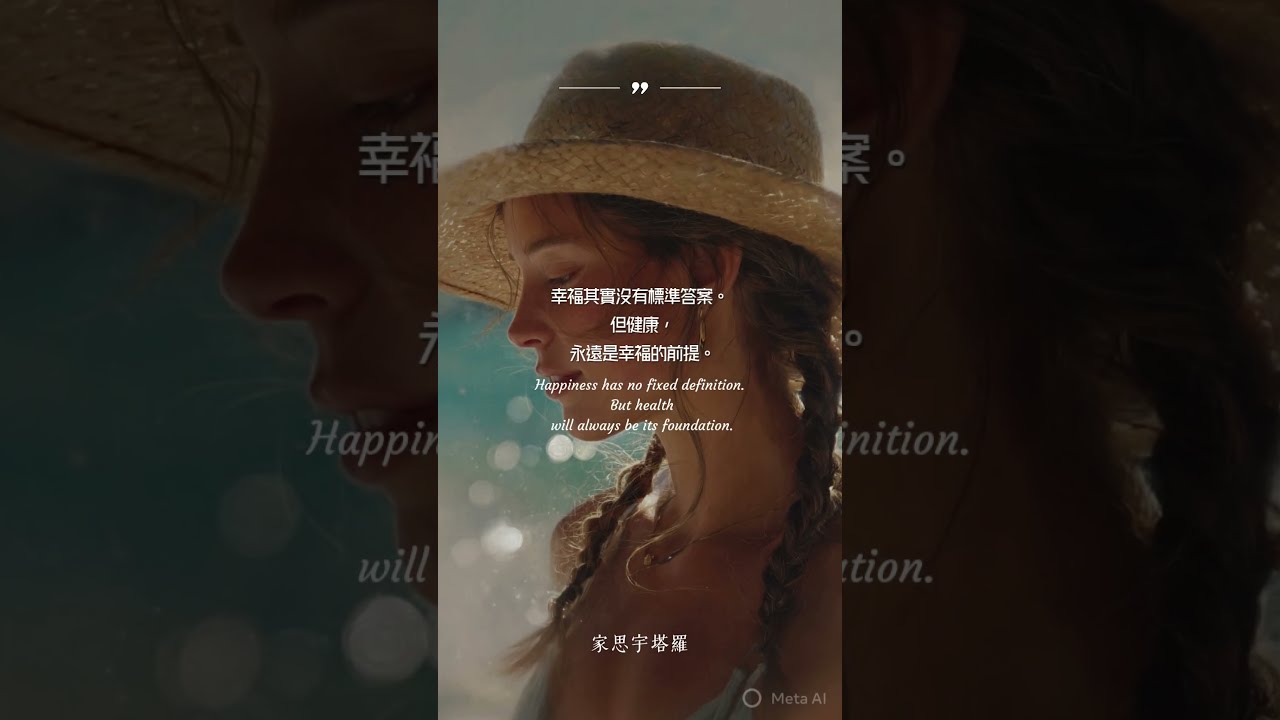 Video thumbnail for 幸福，其實很簡單｜Happiness Is Simpler Than We Think｜家思宇塔羅 #能量療愈