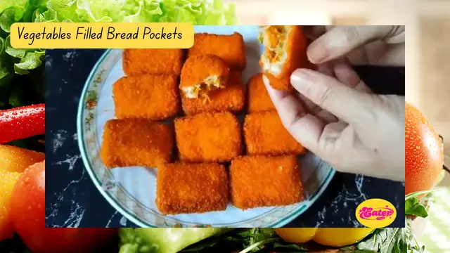 Video thumbnail for Vegetables Filled Bread Pockets Recipe