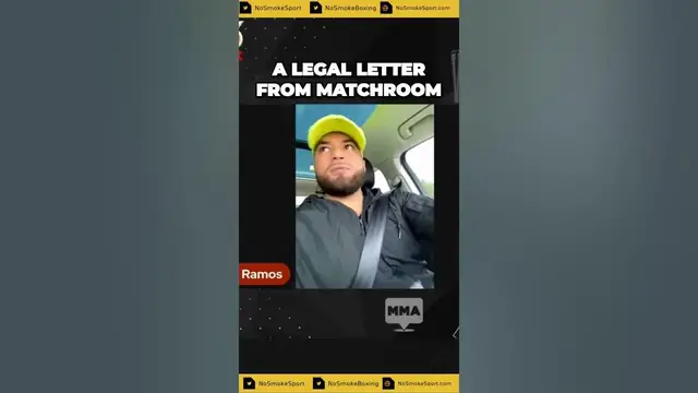 Video thumbnail for Eddie Hearn Sent A LEGAL Letter To Rick Ramos #shorts #boxing