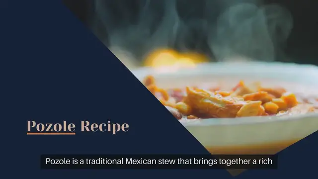 Video thumbnail for Pozole recipe