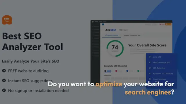 Video thumbnail for Introducing WPBeginner SEO Analyzer: Free SEO Audit Tool to Boost Rankings