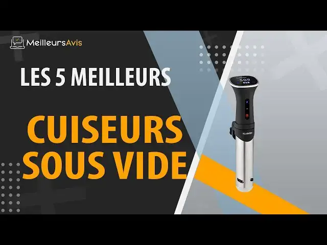 Video thumbnail for ⭐️ MEILLEUR CUISEUR SOUS VIDE - Comparatif 2024