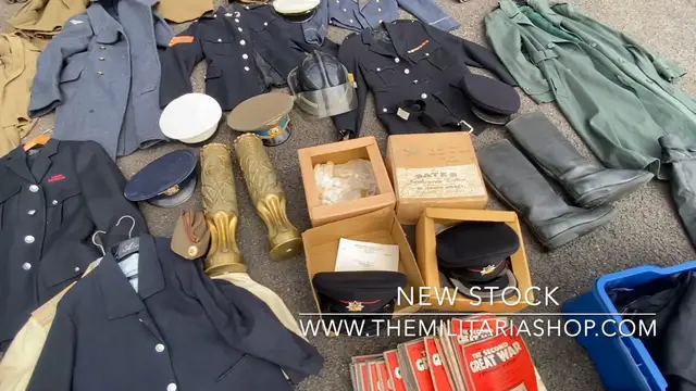Video thumbnail for New stock @ The Militaria Shop - HD 1080p