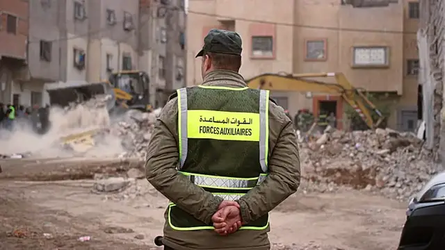 Video thumbnail for Neighbor urges inspections after deadly building collapses kill 22 in Fez