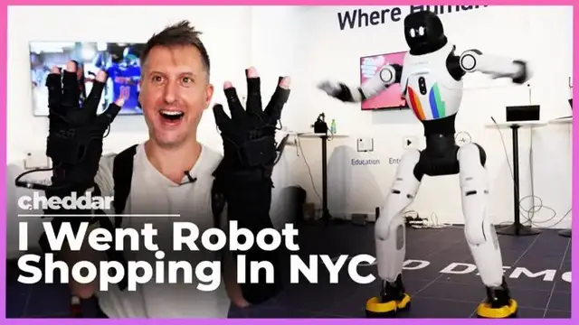 Video thumbnail for Inside NYC's First Robot Store