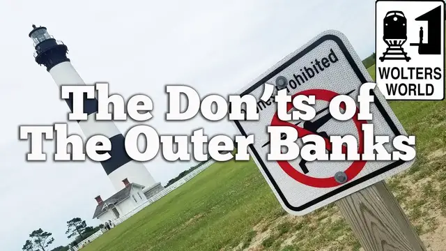 'Video thumbnail for The Outer Banks - The Don'ts of OBX, North Carolina'