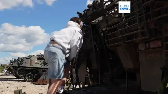 Video thumbnail for How a NATO essay contest won a Lithuanian schoolgirl a ride in a Bundeswehr tank