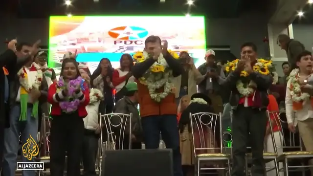 'Video thumbnail for Bolivia elects centre-right Rodrigo Paz as president'
