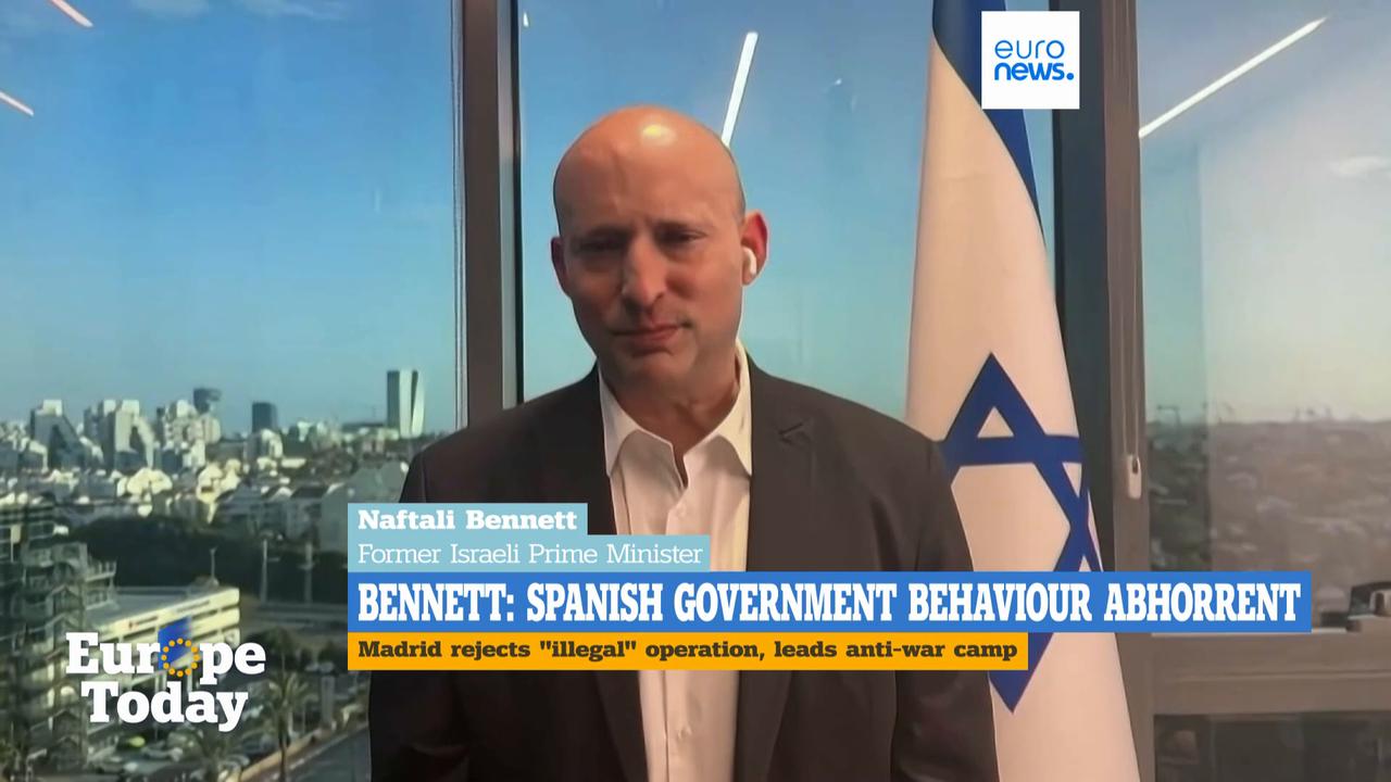 Video thumbnail for Europeans acting 'cowardly' for not joining war against Iran, former PM Bennett says