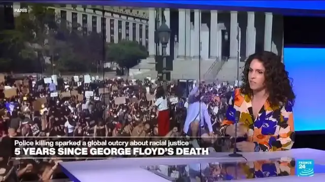 Video thumbnail for Five years on: George Floyd's uncertain legacy