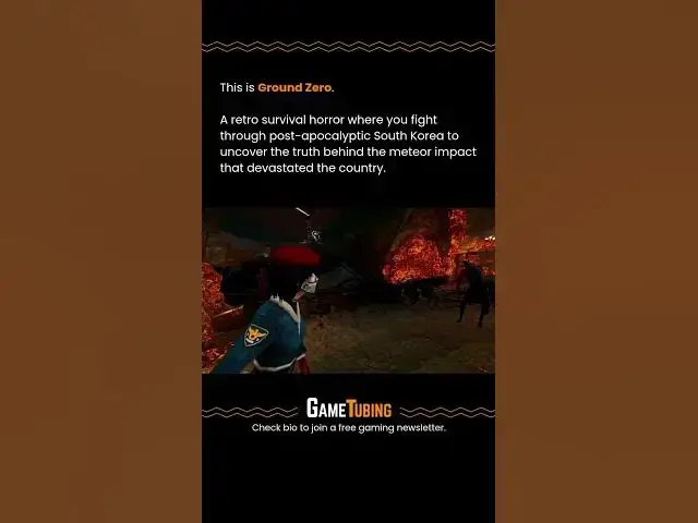 Video thumbnail for This is Ground Zero - Survival Horror Set In South Korea