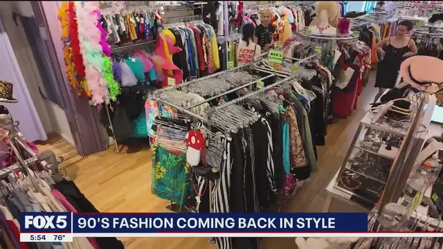 Video thumbnail for 90s fashion is here to stay