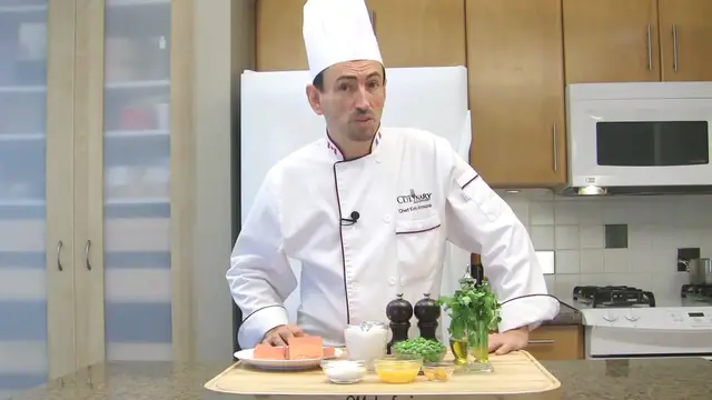 'Video thumbnail for How to Make Salmon Steak in Coconut Milk with Peas'