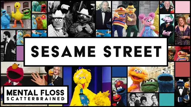 Video thumbnail for The Surprising Stories of Sesame Street - Mental Floss Scatterbrained | Mental Floss