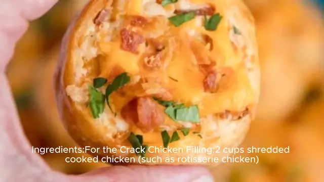 Video thumbnail for Crack Chicken Pinwheels Recipe