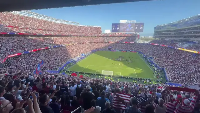 Video thumbnail for World Cup 2026 – US: Fans Sing ‘Country Roads’ After US Beats Bosnia-Herzegovina 2.