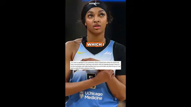 'Video thumbnail for Angel Reese Publicly Apologizes to Sky Teammates for Critical Comments'