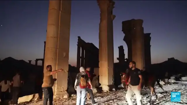 Video thumbnail for Visitors return to Syria's Palmyra after years of war and destructions