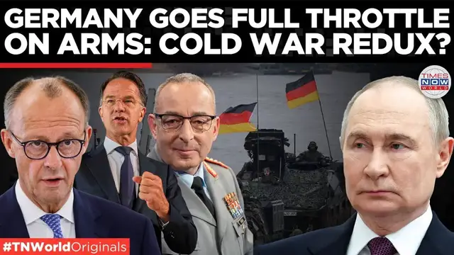 Video thumbnail for Is NATO Preparing for War with Russia? Inside Germany’s Massive Rearmament Drive | Times Now World